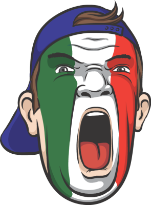 Italian Soccer Fan - Free Clip Arts Online | Fotor Photo Editor