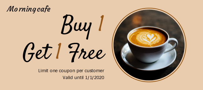 coffee coupon