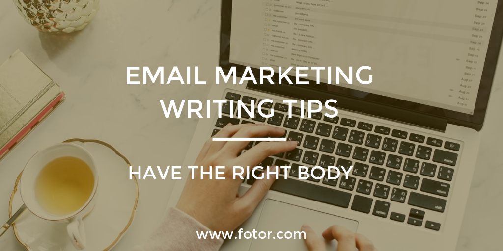 email marketing writing tips