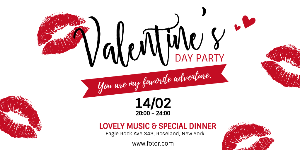 valentine day party invitation