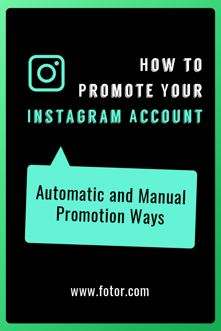 pin how to promote your instagram account