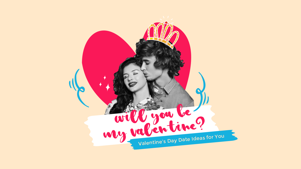 9.Valentine's day date ideas YouTube thumbnail template