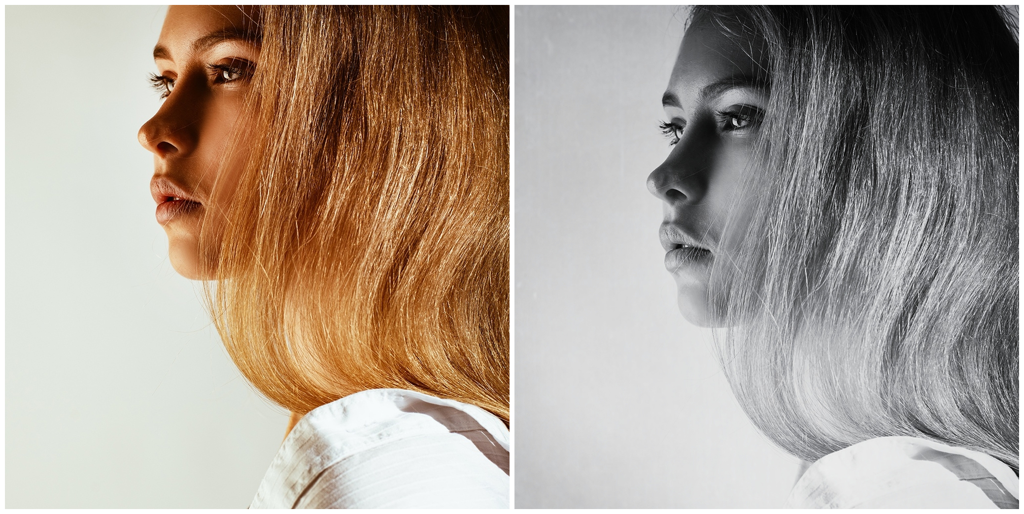 Grayscale photo filter