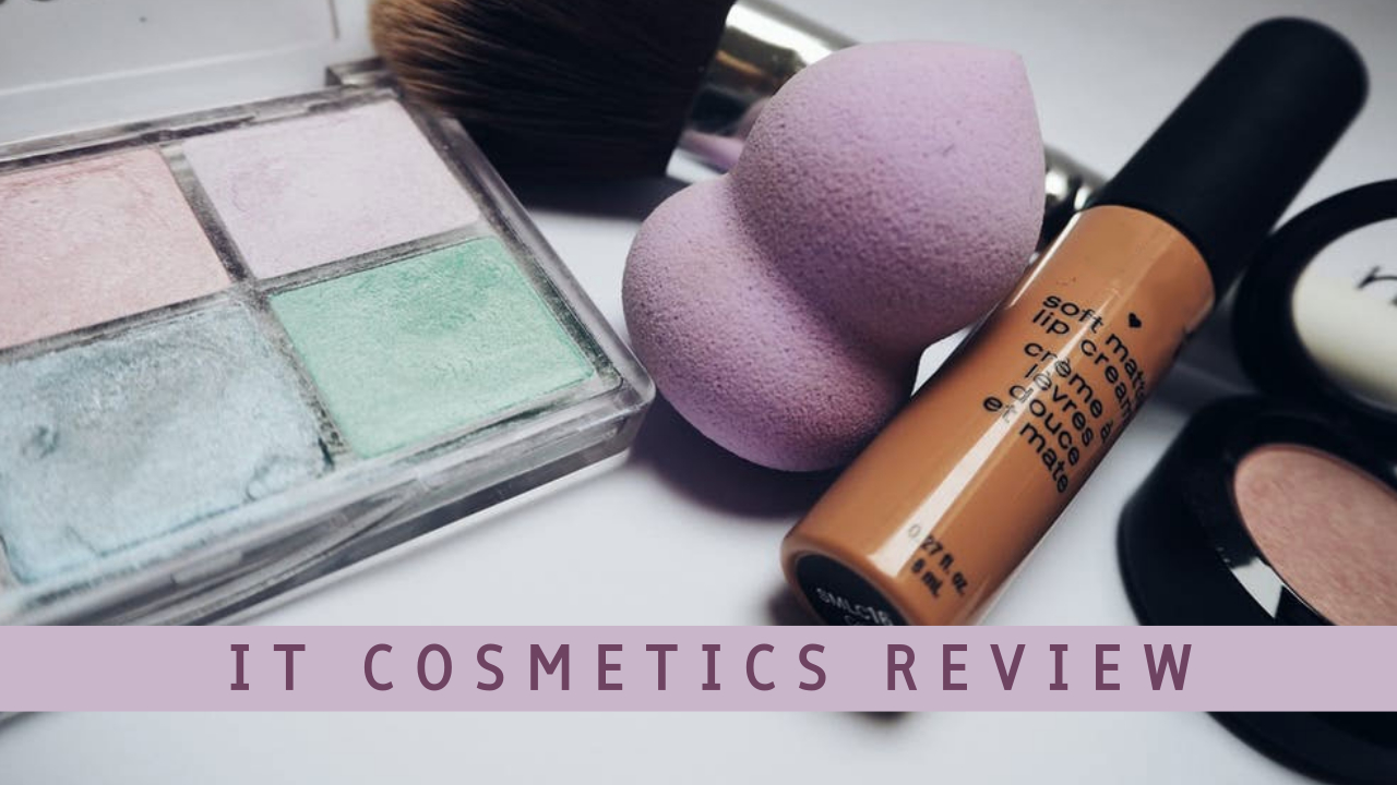 cosmetics review youtube thumbnail