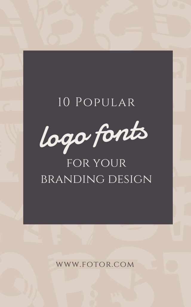 pinterest logo fonts