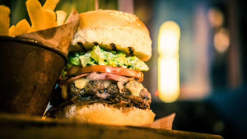 wide angle food photography