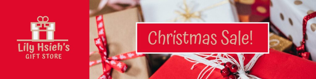 Fotor Christmas Sale Etsy Banner Template